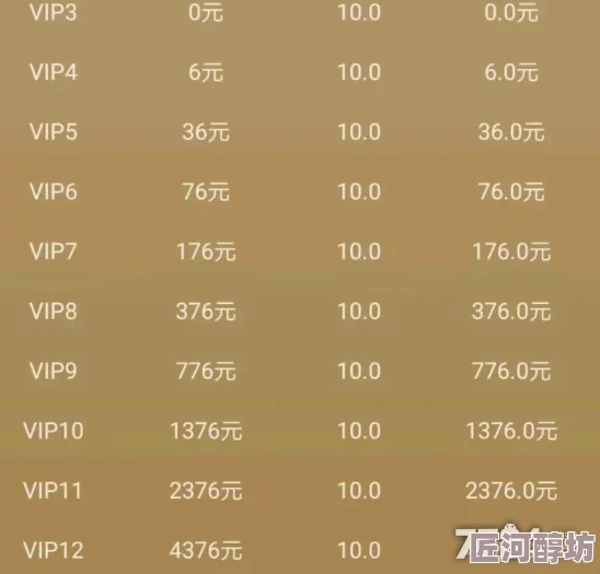 逐风者之怒VIP3费用全解析：最新价格表及相关优惠信息探索